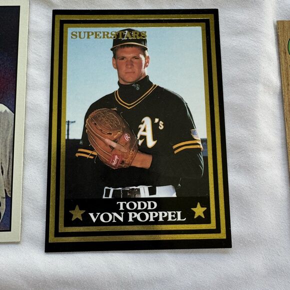 Oakland A’s Baseball 12 Card Lot NM Mark McGwire Rookie 366 Blackburn Refractor - Picture 12 of 13